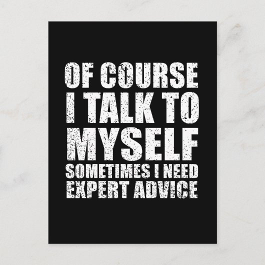 皮肉なおもしろい引用文ユーモア皮肉 ポストカード (正面)