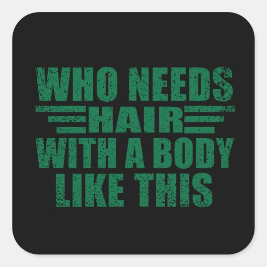 皮肉なおもしろい引用文大人のユーモア皮肉 スクエアシール (正面)