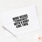 皮肉なおもしろい引用文大人のユーモア皮肉 スクエアシール (封筒)