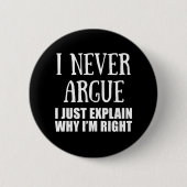 皮肉なおもしろい引用文大人のユーモア皮肉 缶バッジ (正面)