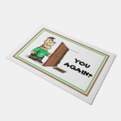 皮肉なおもしろい歓迎マット ドアマット (アングル)