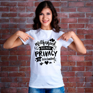 皮肉なおもしろい母性Tシャツ Tシャツ