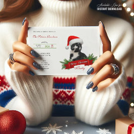 皮肉なおもしろい猫サンタスハットクリスマスパーティー 招待状