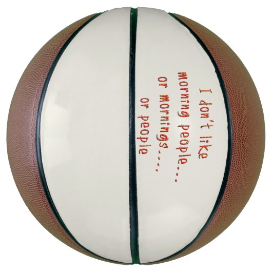 皮肉なおもしろい諺と引用文塩辛い皮肉 バスケットボール (縦)