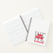 皮肉なことに我々は離れて立ち尽くす ノートブック (内部)