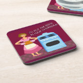 皮肉なカセロールハウスワイア コースター (左側)