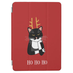 皮肉なクリスマス猫のユーモア iPad AIR カバー