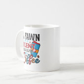 皮肉なコおもしろいーヒー引用文コーヒーマグ コーヒーマグカップ (正面左)