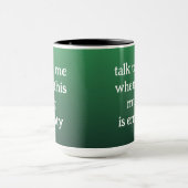 皮肉なコおもしろいーヒー マグカップ (中央)