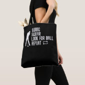 皮肉なゴルフジョークゴルフ場ユーモアゴルフ トートバッグ (クローズアップ)