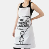 皮肉なスティックフィギュア引用文 – エネル救ギー エプロン (インサイチュ)