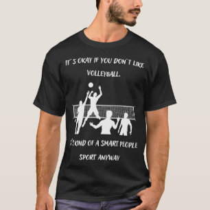 皮肉なバレーボールことわざ Tシャツ