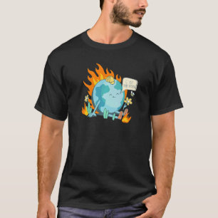 皮肉なフランスの気候変動声明これはフィン Tシャツ
