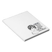 皮肉なフレーズ女性ミーム時々私は格闘 ノートパッド (アングル)