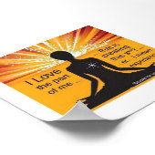 皮肉なポスやる気を起こさせるター ポスター (角)