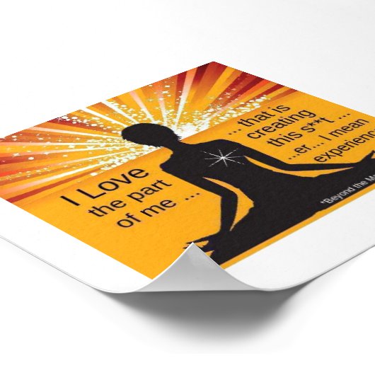 皮肉なポスやる気を起こさせるター ポスター (角)