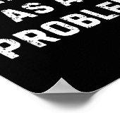 皮肉なユーモアのおもしろい問題だと思う ポスター (角)