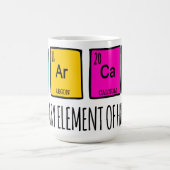 皮肉なユーモアの主要要素 コーヒーマグカップ (中央)