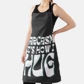 皮肉なユーモアを抱きおもしろい込む エプロン (インサイチュ)