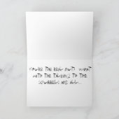 皮肉なリス カード (内部)