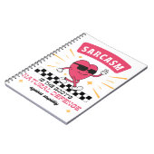 皮肉なレトロハート ノートブック (左側)