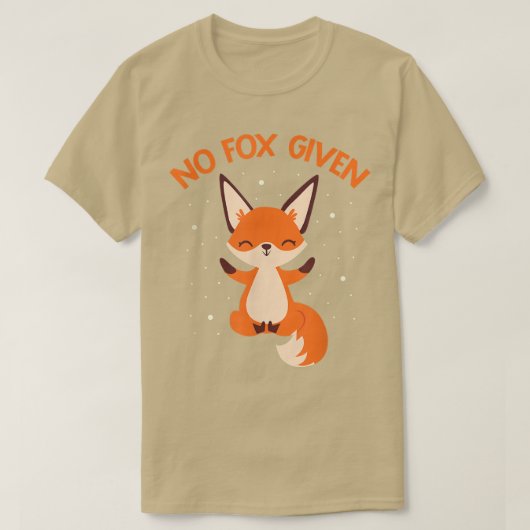 皮肉な与えデザインFennec Foesのかわいい Tシャツ (デザイン正面)