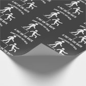 皮肉な人々の攻撃的な引用文が背中をパット ラッピングペーパー (角)