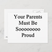 皮肉な侮辱のジョーク ポストカード (正面/裏面)