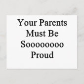 皮肉な侮辱のジョーク ポストカード (正面)