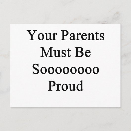 皮肉な侮辱のジョーク ポストカード (正面)