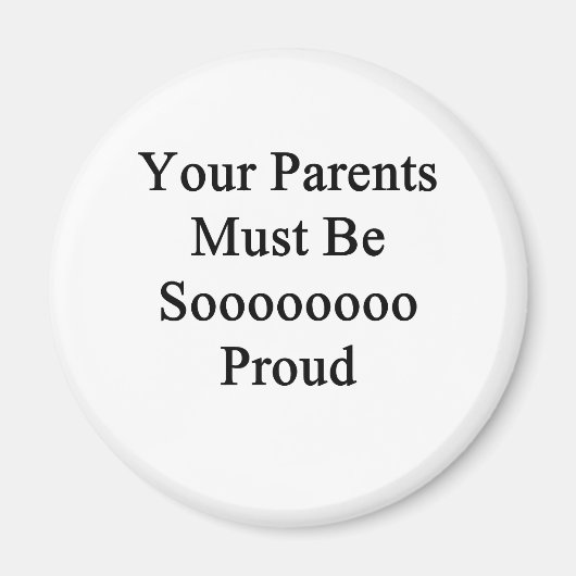 皮肉な侮辱のジョーク マグネット (正面)