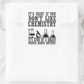 皮肉な化学おもしろい化学者引用文 スクエアシール (バッグ)