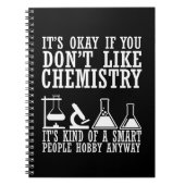 皮肉な化学おもしろい化学者引用文 ノートブック (正面)