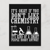 皮肉な化学おもしろい化学者引用文 ポストカード (正面)