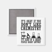 皮肉な化学おもしろい化学者引用文 マグネット (正面/裏面)