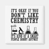 皮肉な化学おもしろい化学者引用文 マグネット (正面)