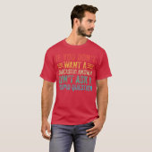 皮肉な回答が嫌なら馬鹿な質問をするな Tシャツ (正面フル)