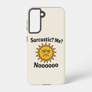 皮肉な太陽のスマホケース SAMSUNG GALAXY S21ケース