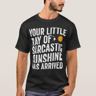 皮肉な太陽の光が届いた Tシャツ