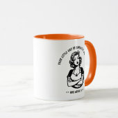 皮肉な太陽の光の少し マグカップ (正面右)