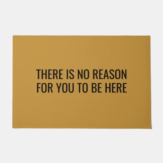 皮肉な失礼おもしろいな ドアマット (正面)