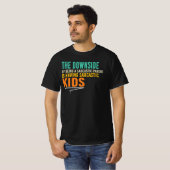 皮肉な子育てをするデメリット Tシャツ (正面フル)