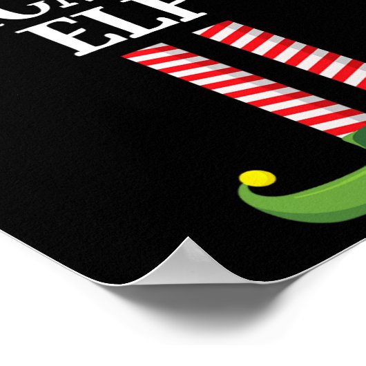 皮肉な小妖精や小人マッチングファミリーグループクリスマスパート ポスター (角)