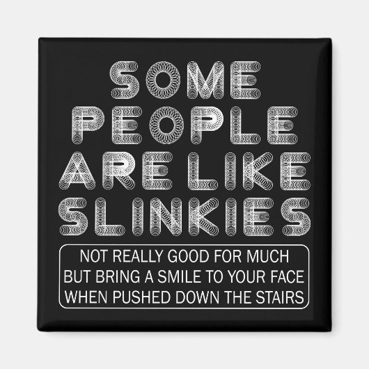 皮肉な引用文 マグネット (正面)