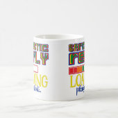 皮肉な応答の読み込み皮肉を待おもしろいつ コーヒーマグカップ (中央)