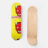 皮肉な悪魔 スケートボード (正面)