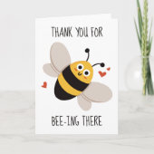 皮肉な愛情を注いでおもしろいありがとう サンキューカード (正面)