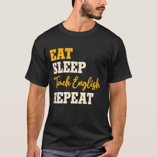 皮肉な文法警察の英語先生リーダー Tシャツ (正面)