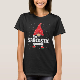皮肉な格言ファミリーマッチングクリスマスおもしろい Tシャツ
