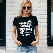 皮肉な母おもしろい母 Tシャツ